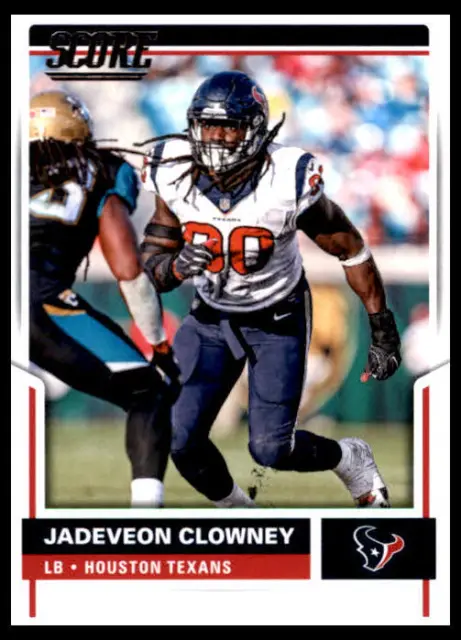 2017 Score #134 Jadeveon Clowney Houston Texans Football Card