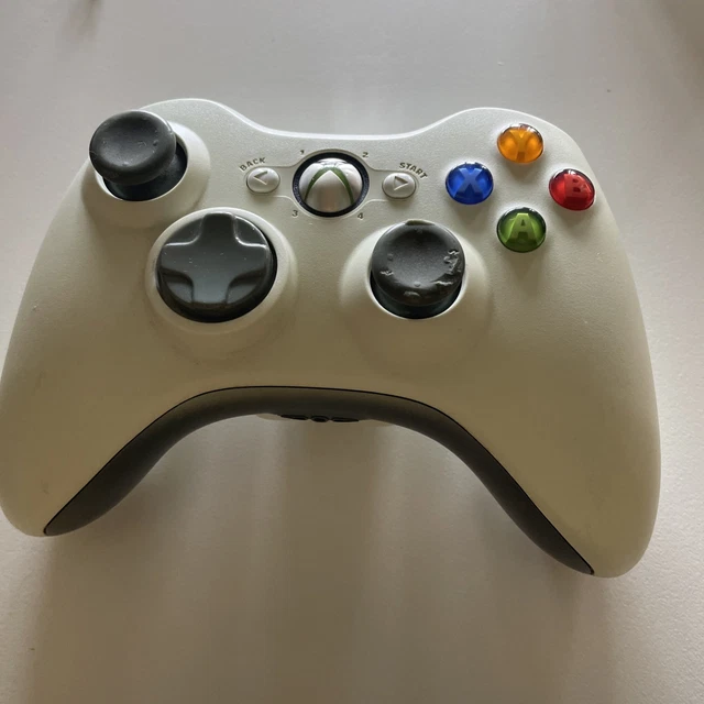 MANETTE SANS fil Officielle Microsoft Xbox 360 Custom Sticks Orange EUR 27,00 - FR