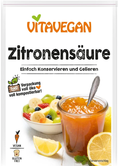 BioVegan Acido Citrico (2 x 10 Gr)