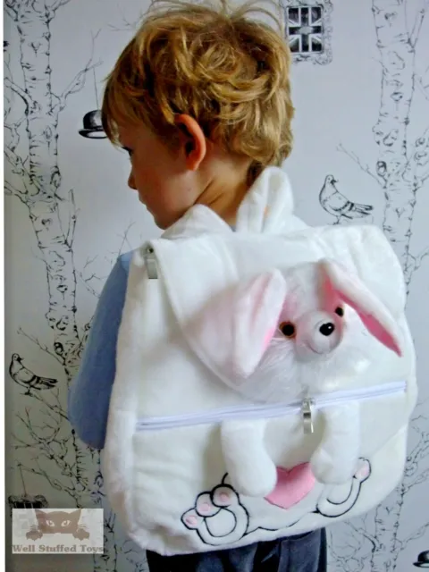 Bunny Backpack PE Bag School Bag Kids Childrens Easter Rabbit