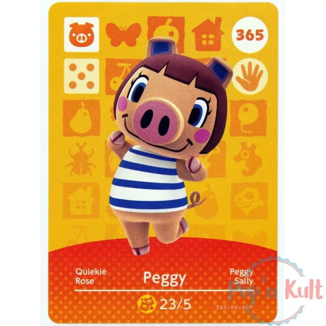 Carte Amiibo Animal Crossing 319 Rosine / Pinky [EUR] Série 4 Near