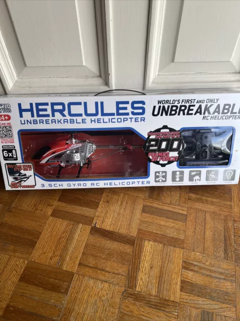 World Tech Toys Hercules Unbreakable 3.5CH Remote Control Helicopter