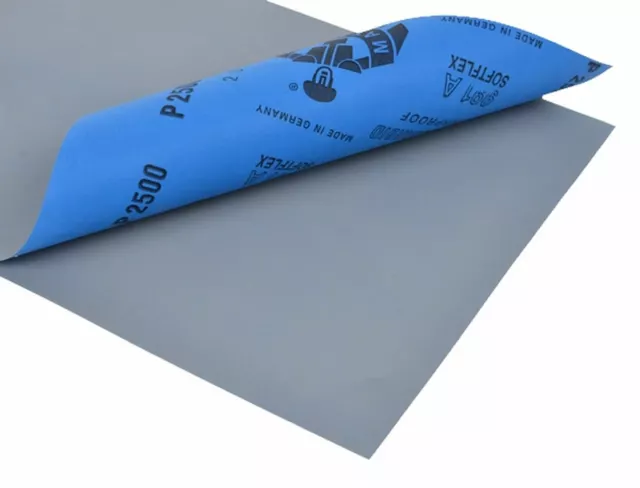 10 x papier abrasif au choix P60-7000 papier abrasif humide étanche 230 x 280 mm M991 2