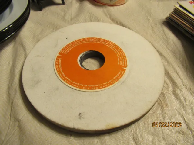 Surface grinder wheel 8 1/8" diameter 1 1/2"ID 1/2" thick never used