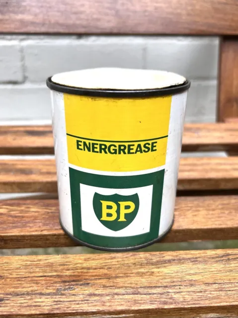 BP Energrease Grease Tin Mancave Automotive Memorabilia