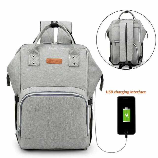 Mummy Diaper Backpack Large Capacity Maternity Nappy Baby Travel Bag 3