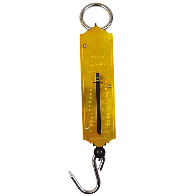 Pratico Bilancia a Molla Fino 22 KG Portatile Valigia Treno Mano