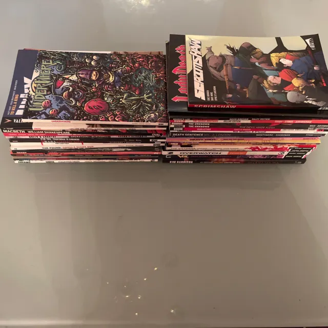 HUGE Lot Of Graphic Novels 33 In Total IDW,BOOM!,Image, Boombox, And Other