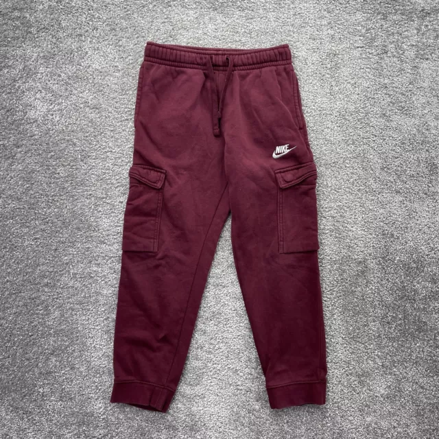 Nike Pants Big Kids Small + Plus Sportswear Club Fleece Cargo Jogger Extended