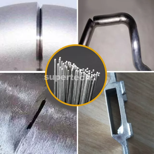Aluminium Welding Rods Low Temp Flux-Cored Repair Alloy Fix Easy Brazing Wire AU 3