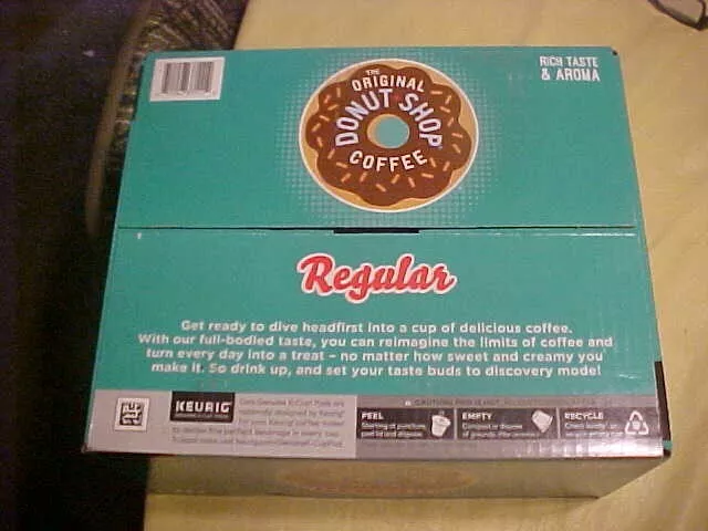 70 Count Original Donut Shop Coffee Pod Keurig K-Cups Medium Roast