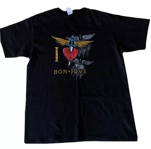 Bon Jovi 2015 Asia Tour T-Shirt - Official Product Band Merch Size Adult  2XL