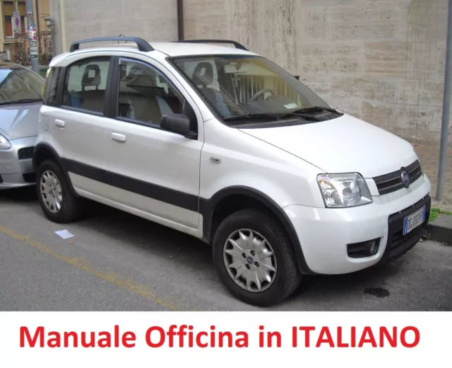 FIAT NUOVA PANDA Seconda Serie 2° 169 (2003/2013) Manuale Officina ITALIANO