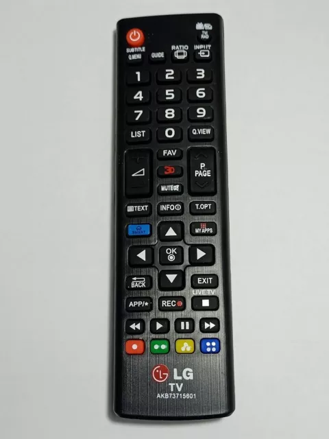 Mando a Distancia Original TV LG SMART TV // AKB73715601 = AKB73375634