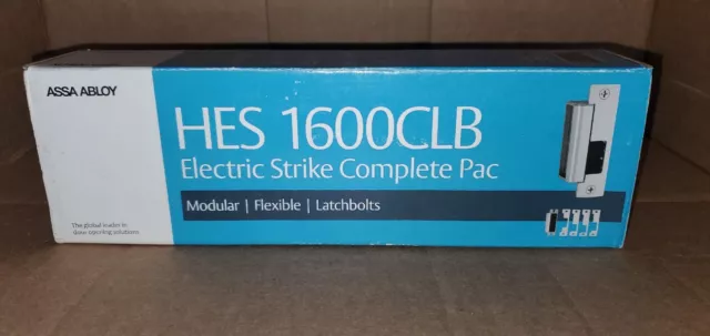 Assa Abloy HES 1600CLB Electric Strike Complete Pac