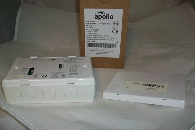 APOLLO XP95 ADDRESSABLE Zone Monitor with Isolator 55000-845 includes ...