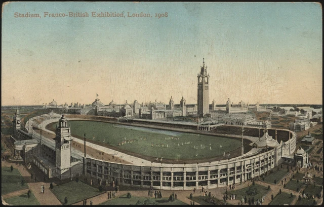 Valentine's - 'Franco-British Exhibition Stadium White City London' (1908) - ...
