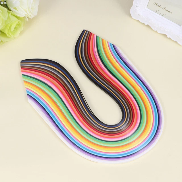 Carta Per Quilling 800 Strisce - 33 Colori Per Origami E Decorazioni Fai Da Te - Foto 6