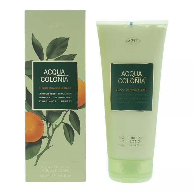Maurer & wirtz 4711 acqua colonia blood orange & basil 2025
