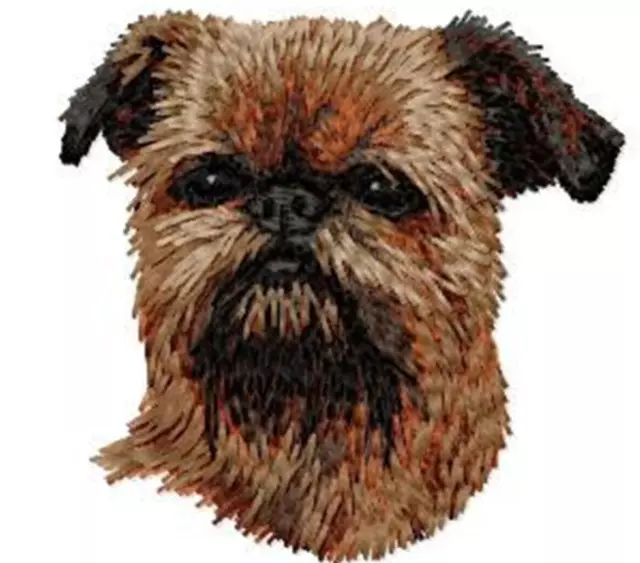 Brussels Griffon Dog Bathroom SET OF 2 HAND TOWELS EMBROIDERED PERSONALIZED