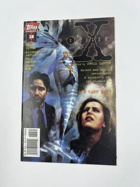 The X Files Issue 38 Topps Comic Book BAGGED AND BOARDED