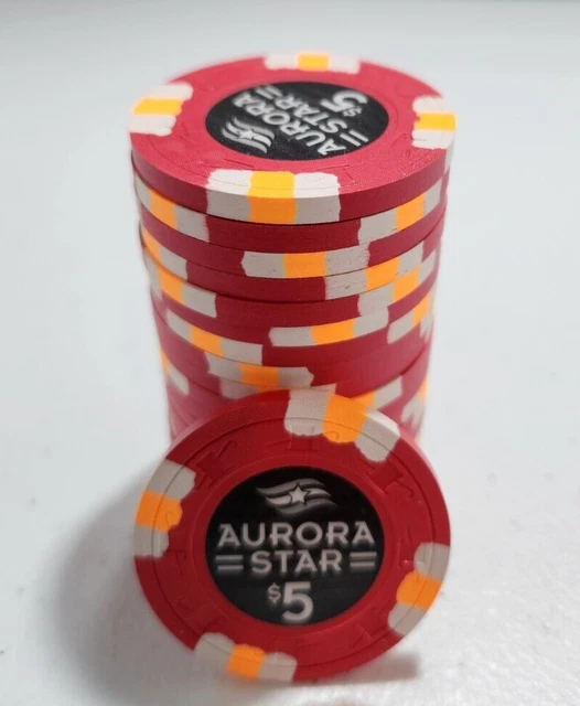 Sample Paulson - Aviation Club De France - Jeton De Poker Argile Multicolore