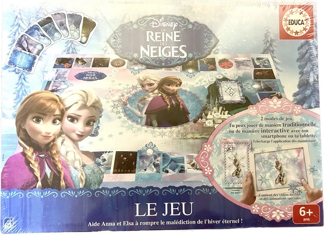 JEU DE SOCIÉTÉ disney LA REINE DES NEIGES 2 modes : classique