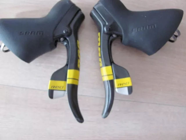 2x10 Sram Red Yellow Doubletap Sti Schaltbremshebel Shifters