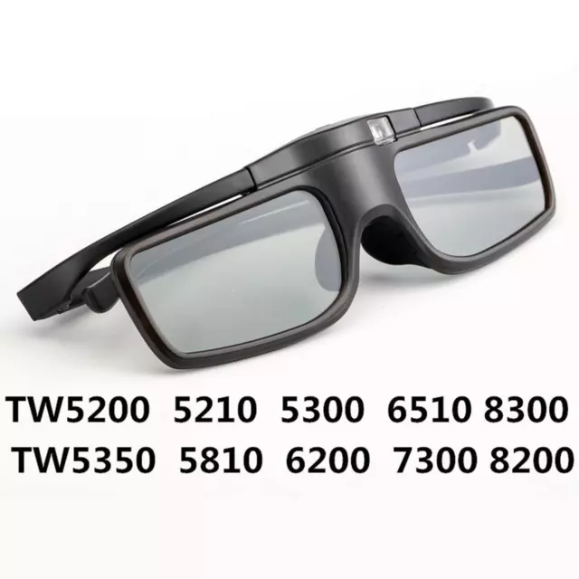 3D Bluetooth Glasses Active Shutter Glasses for 3D Signal TV TW5210/5400 ABS