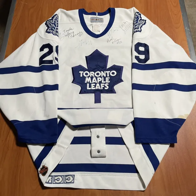 Authentic CCM Center Ice #22 Cilluffo Toronto Maple Leafs Jersey
