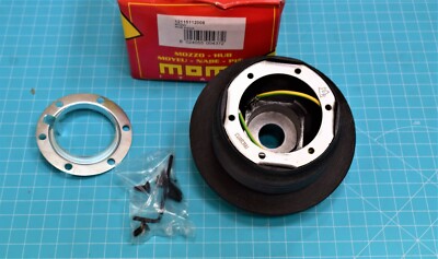 TÜV_M10_60 Sport Volant & Adaptateur de Moyeu/Volant Ø 320 mm/DoradoTuning Convient BMW e30 3 séries/BMW e34 5 séries/BMW e24 6 séries 