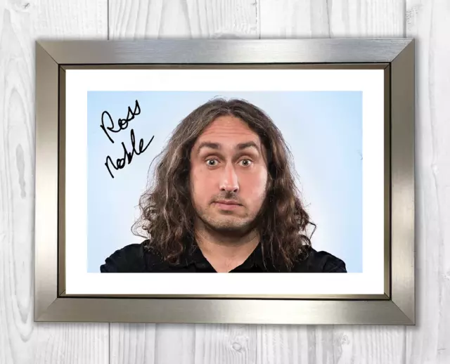 Ross Noble A4 signed photograph picture poster. Choice of frame. 3