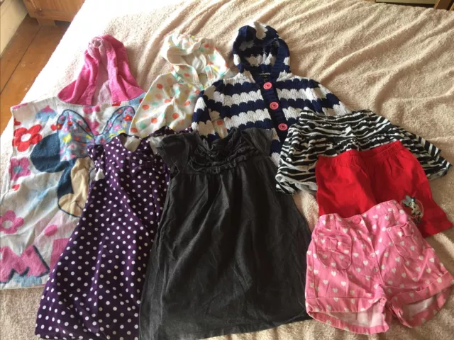 Girls Summer Clothes Bundle Age 3-4 Years