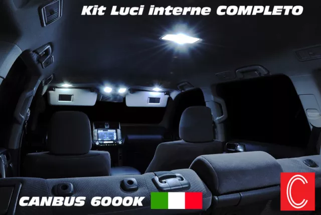 Kit Full Led Interni Per Range Rover Evoque Kit Completo 6000K Canbus