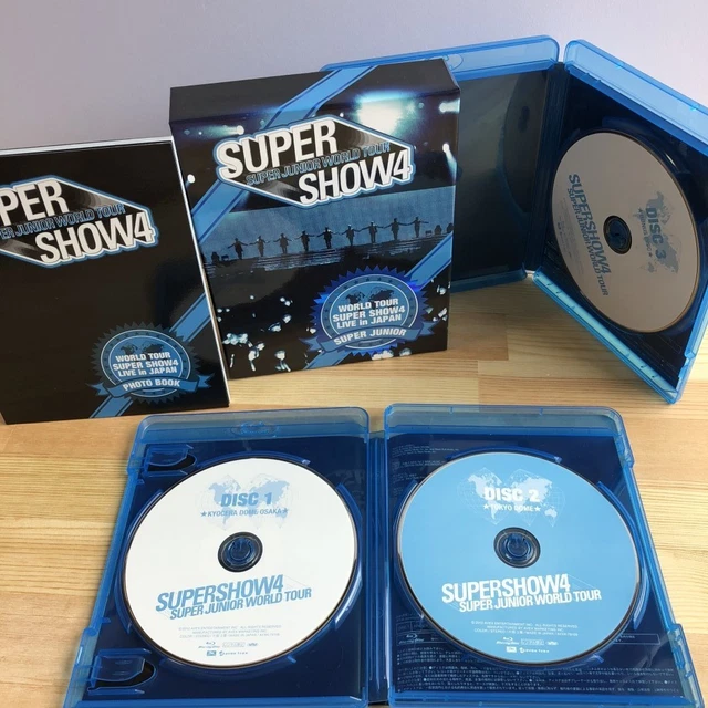 アイドル SUPERJUNIOR SUPER SHOW4 LIVE IN JAPAN BD DISCOGRAPHY | SUPER JUNIOR（スーパージュニア）JAPAN OFFICIAL