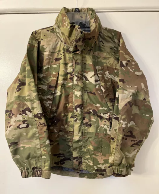 USGI OCP Multicam Extreme Cold Wet Weather Jacket Size Small Short Gen III Army