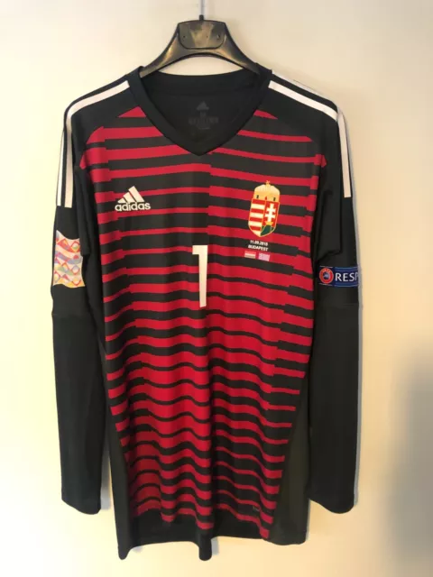 Hungary #1 Gulacsi match version football shirt trikot vs Greece 2018 jersey