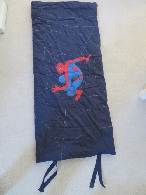 Pottery Barn Marvel Heroes Spiderman Sleeping Bag Pottery Barn Marvel Heroes Spiderman Sleeping Bag