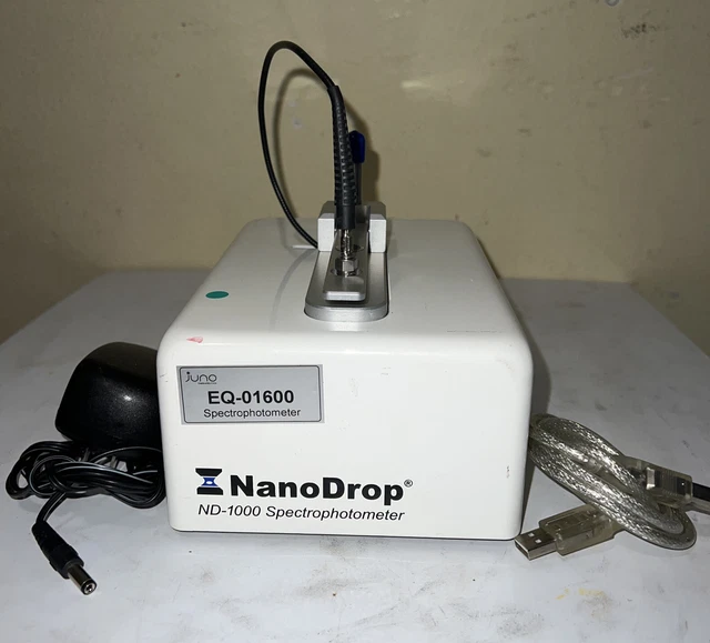 Nanodrop Red NANODROP ND-1000 UV/VISIBILIDAD Espectrofotómetro EUR 3.837,59 ...