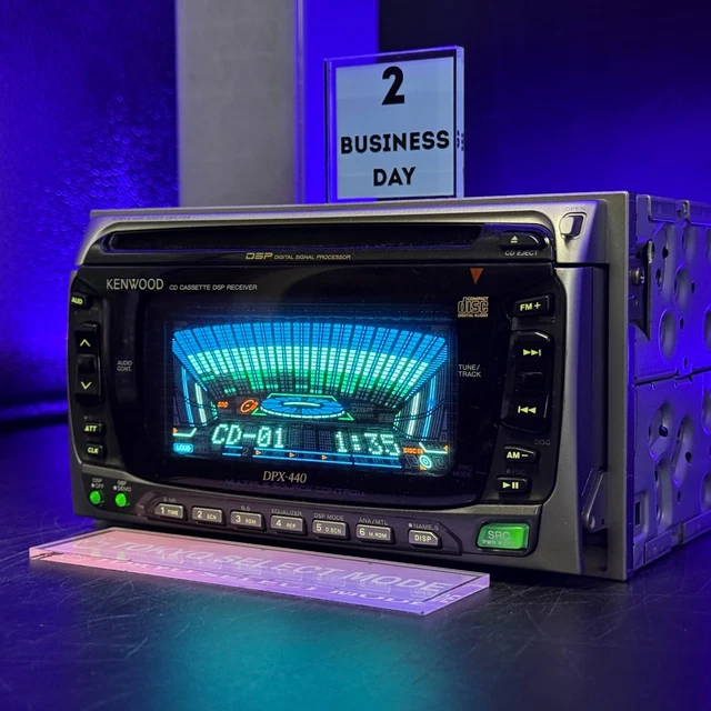 KENWOOD DPX-440 DSP Genuine OEM JDM Audio Deck Player $508.69