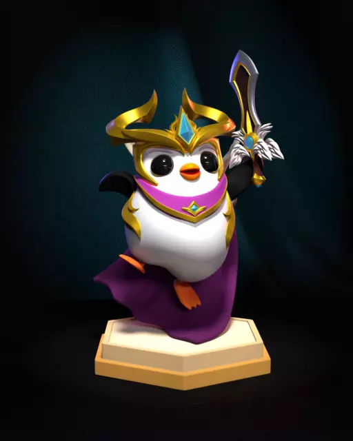 Penguin - Teamfight Tactics - Fan Art Figur - 3D Resin Print 110mm