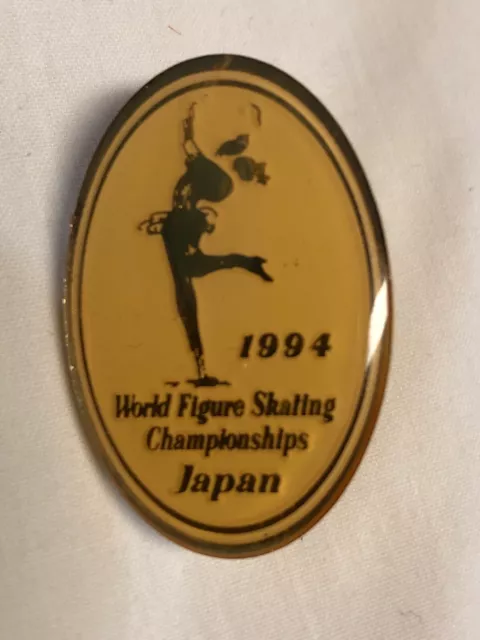 VtG 1994 Tour Of World Figure Skating Japan Champions pin Gold Played