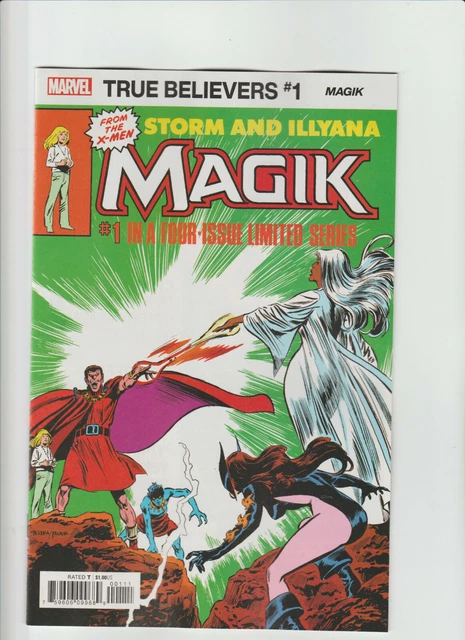 Marvel Comics Storm & Illyana Magik #1 True Believers Reprint Nm