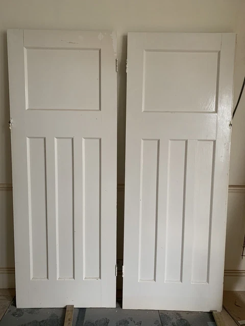 1930s Internal Doors - Cupboard Door Pair 2