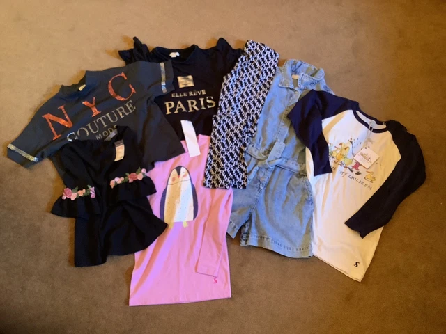 Girls JOULES River Island Zara tops leggings playsuit aged 11-12 years