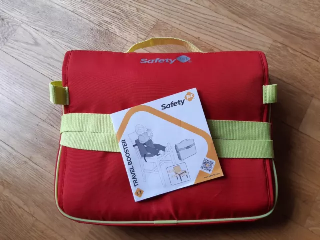 Safety 1st Baby Stuhl Sitzerhöhung Travel Reisesitzerhöhung 3 Punkt Gurt wNEU