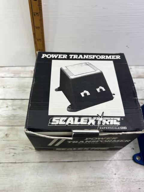 Scalextric C918 Power Unit With EU Plug classic AC With Original Box Free Post 2