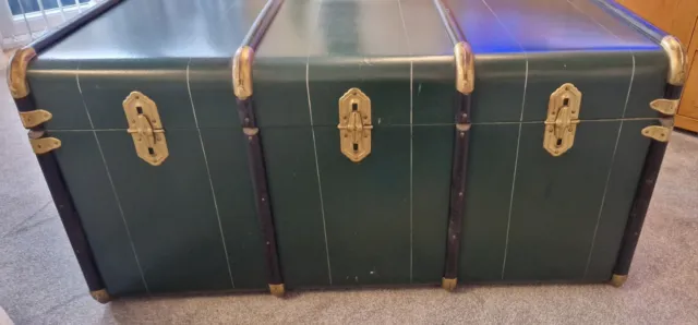 Vintage Travel Trunk Chest