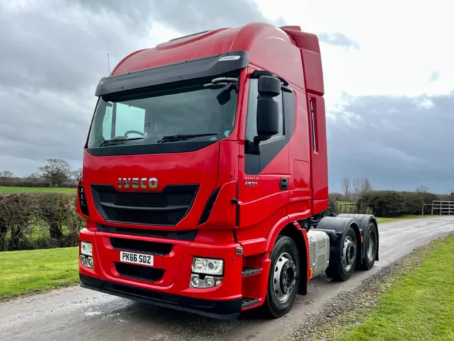 IVECO STRALIS 460 6X2 tractor unit 2016 66 REG EURO 6