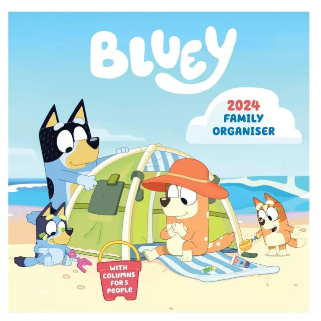 BLUEY 2024 FAMILY Calendar £13.49 PicClick UK